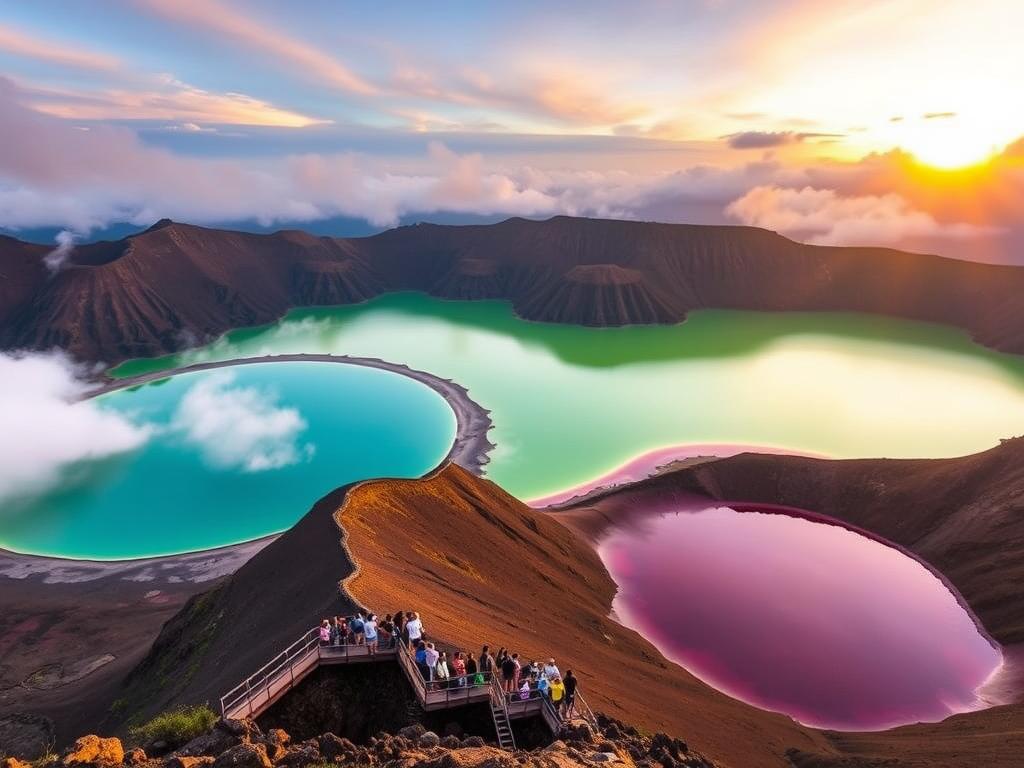 Danau Kelimutu dalam Paket Overland Flores 5D4N