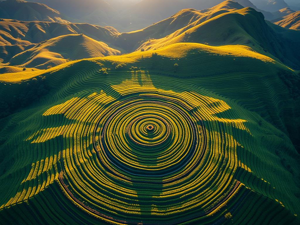 Spider Web Rice Fields Lembor dalam Paket Overland Flores 5D4N