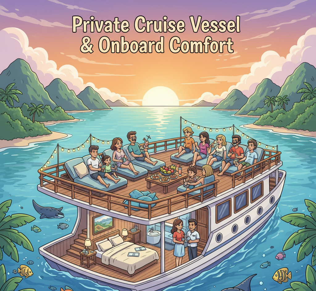 Komodo National Park Private Cruise 2 Days 1 Night