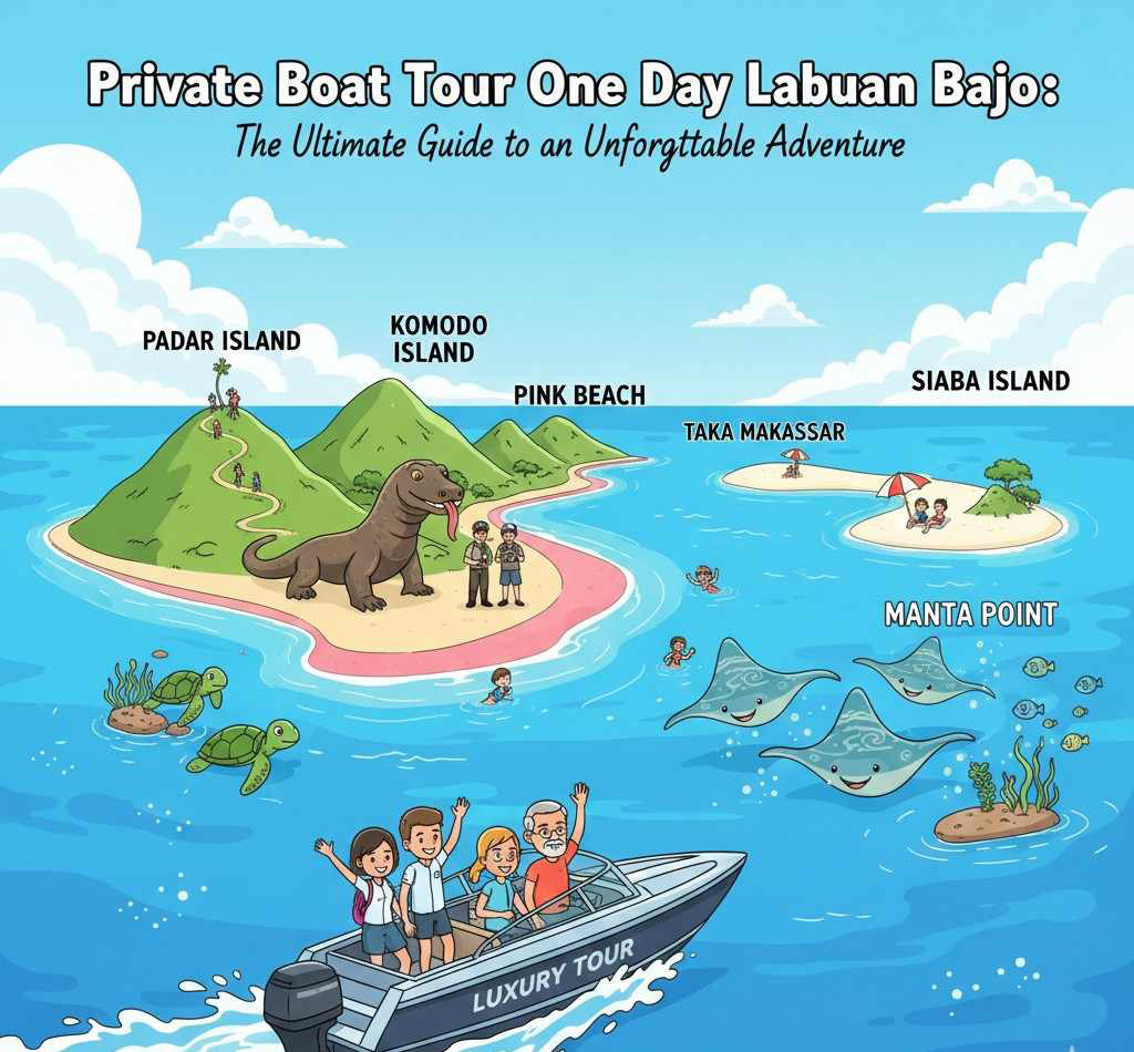 私人船只一日游：拉布安巴焦