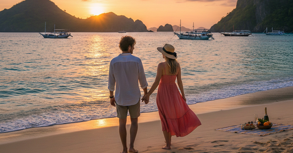 Nera wela honey moon private Komodo cruise