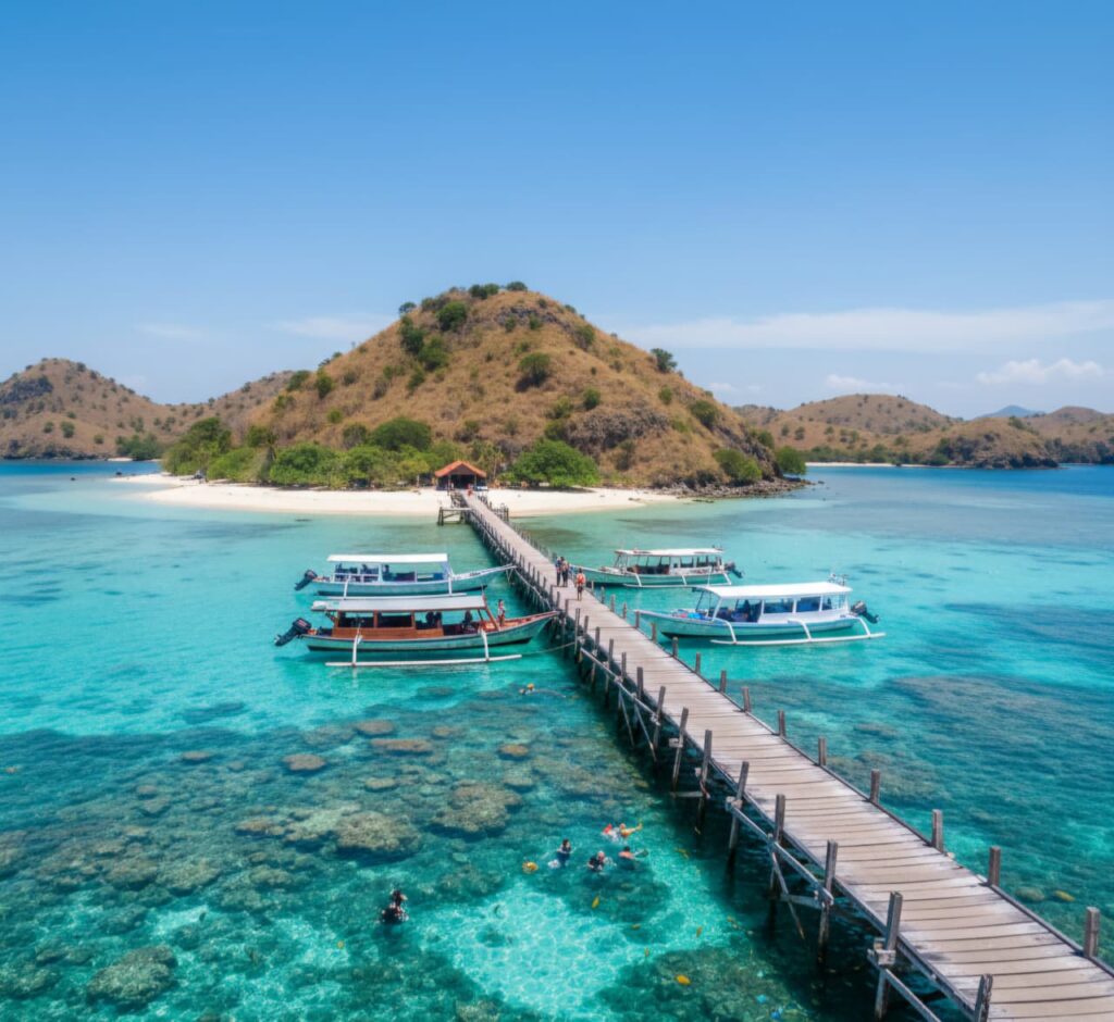 snorkeling spot near Labuan Bajo