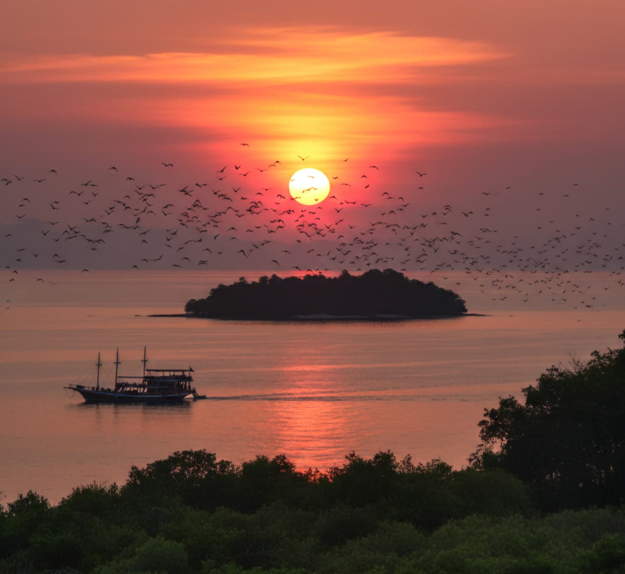 Kalong Island- Sunset destination in Labuan Bajo