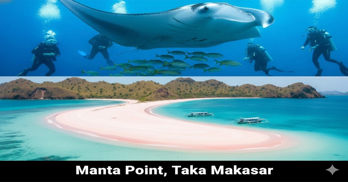 Taka makasar dan Manta Point